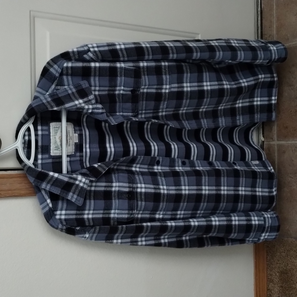 American Eagle flannel shirt jacket